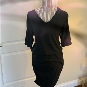 Casual black dress